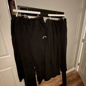 Darc Sport Black Men's Sweatpants Joggers - Two Pairs